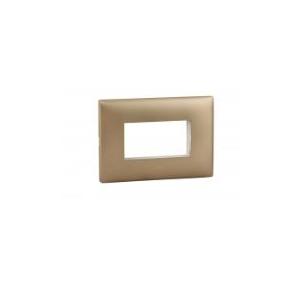 Legrand Mylinc 3M Champagne Cover Plate, 6763 72